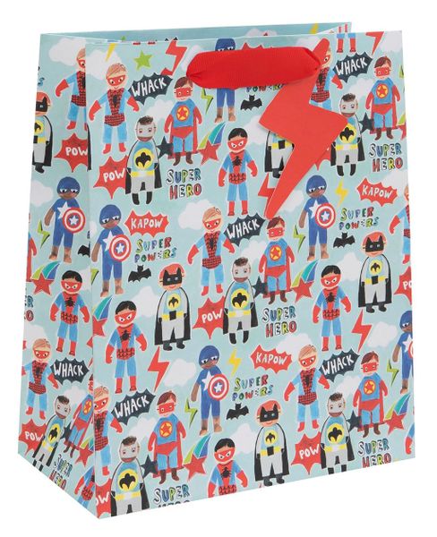 Super Heroes Large Gift Bag