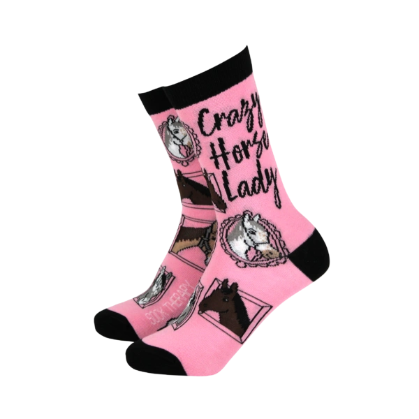 Crazy Horse Lady Socks