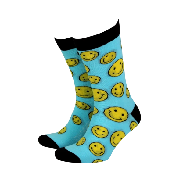 Smiley Faces Mens Socks