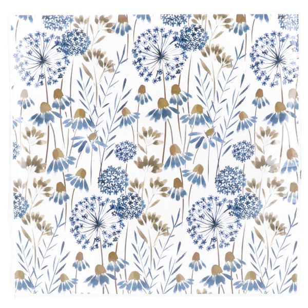 Pack/20 Paper Napkins 16cm - Blue Meadow