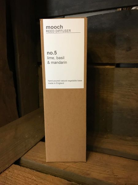 mooch REED DIFFUSER - no.5 lime, basil & mandarin