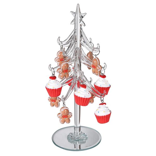 Gingerbread Glass Tree - Click & Collect ONLY BDX167