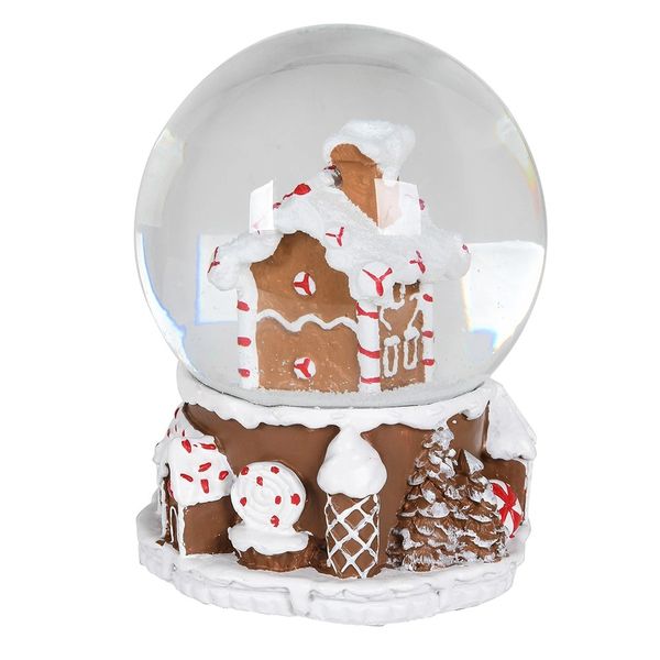 Gingerbread Musical Snowglobe CXE184