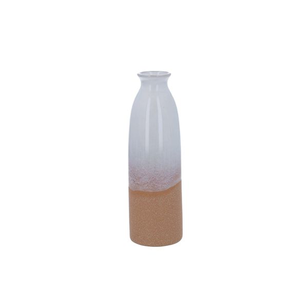 Ceramic Vase - Sand Decorative Bottle, Small