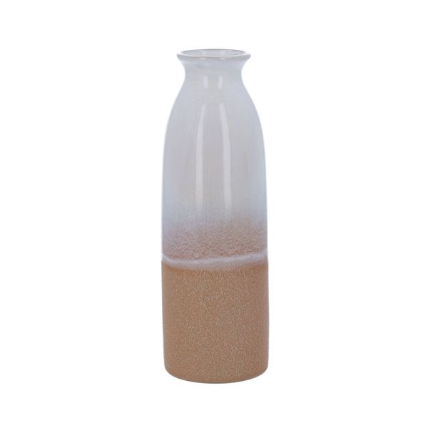 Ceramic Vase - Sand Decorative Bottle, Large