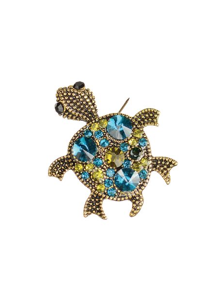 Lucky Turtle Brooch