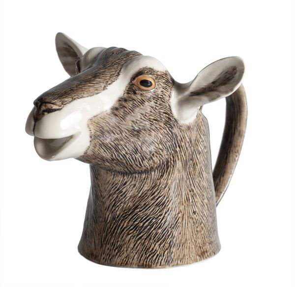 Medium Goat Jug by Quail Ceramics