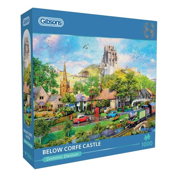 Below Corfe Castle 1000pcs