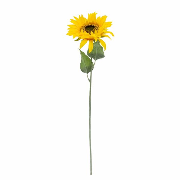 Single Sunflower Stem 72cm