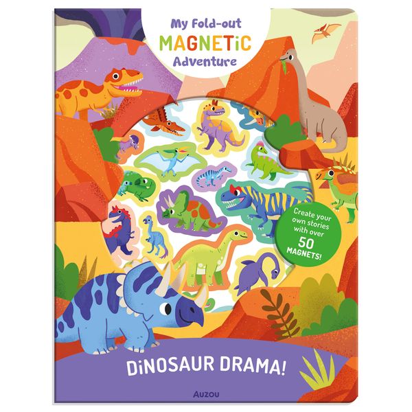 Dinosaur Drama Fold-Out Magnetic