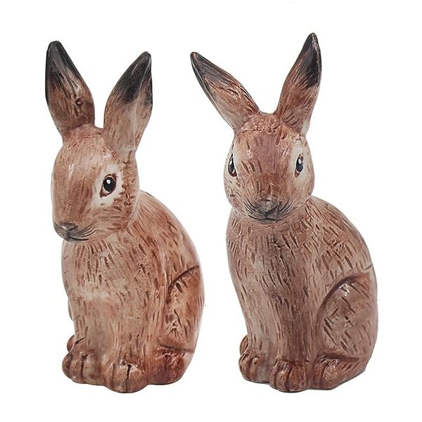 Salt & Pepper Set Hares