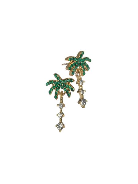 Articulated Palm Tree - Golden/Green/Clear