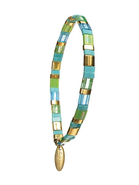 Miyuki Tila Style Glass Beads - Sea Gem