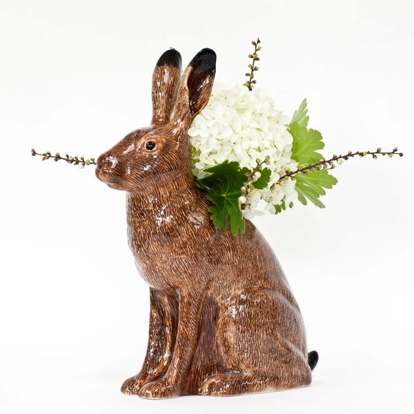 Hare Vase by Quail Ceramics