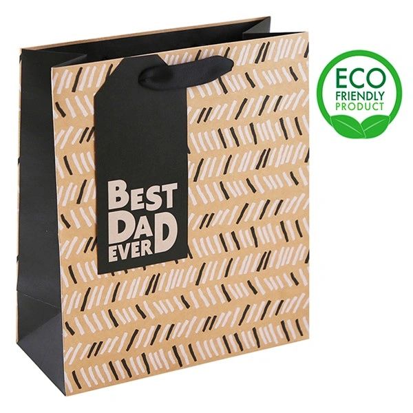 Kraft Best Dad Medium Gift Bag