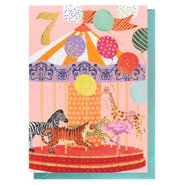 7th Birthday Merry-go-round