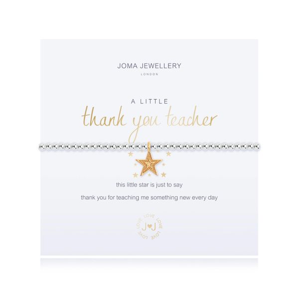 A Little 'Thank You Teacher' Bracelet 3481