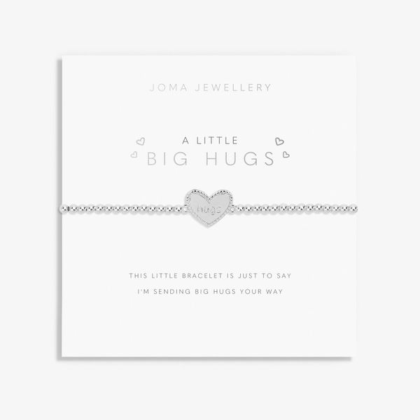 A Little 'Big Hugs' Bracelet In Silver Plating 7403