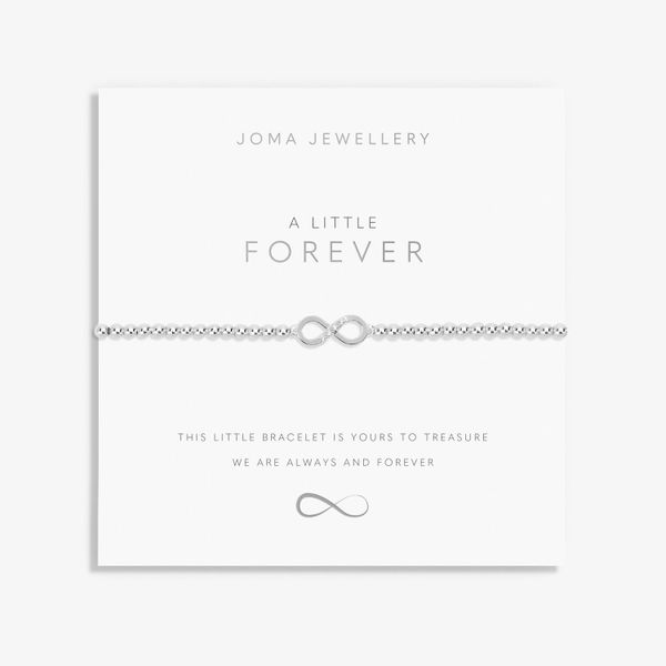 A Little 'Forever' Bracelet In Silver Plating 7414
