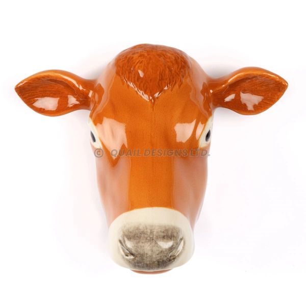 Jersey Cow Wall Vase