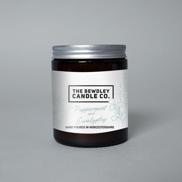 Peppermint & Eucalyptus Candle 150g net