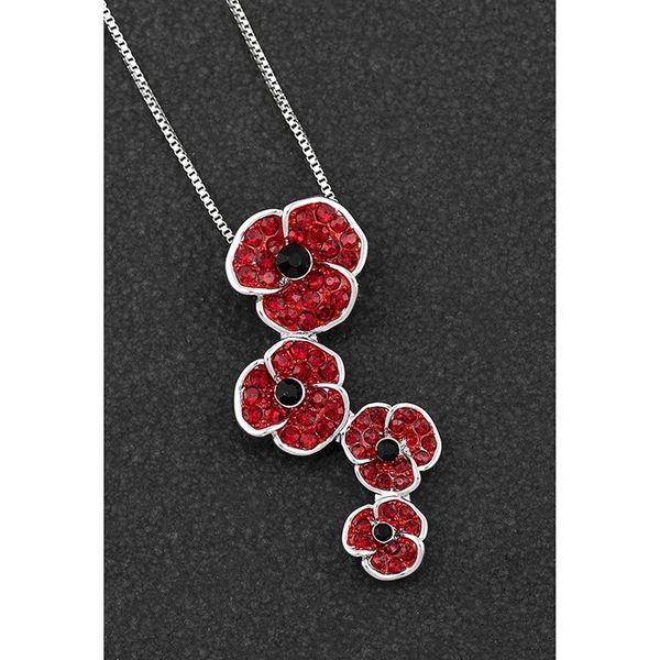 Poppy Cascade Pendant