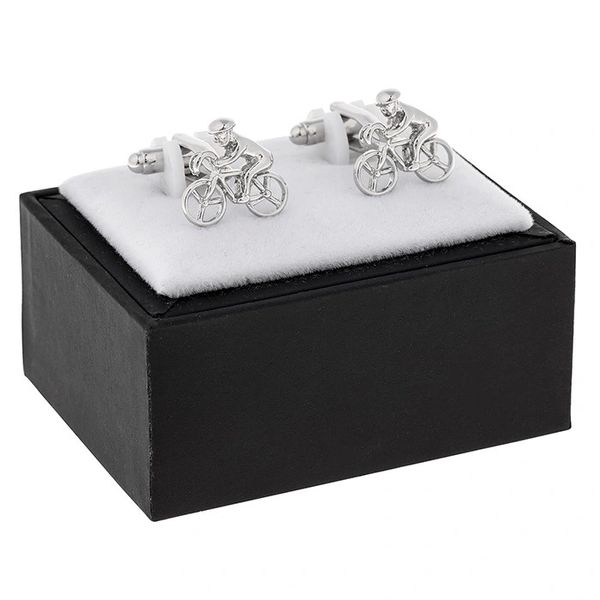 Men Cyclist Cufflinks