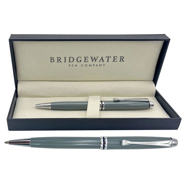 Bridgewater Winchester Gloss Grey & Chrome Ball Pen