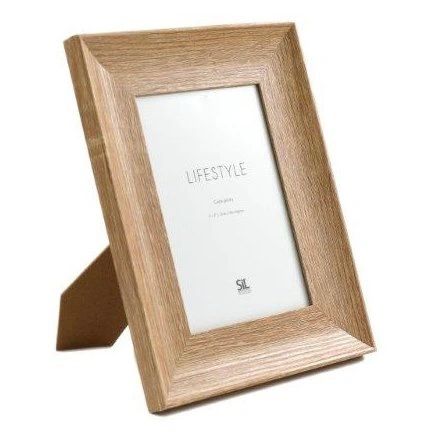 6X4 THICK WOOD PHOTO FRAME