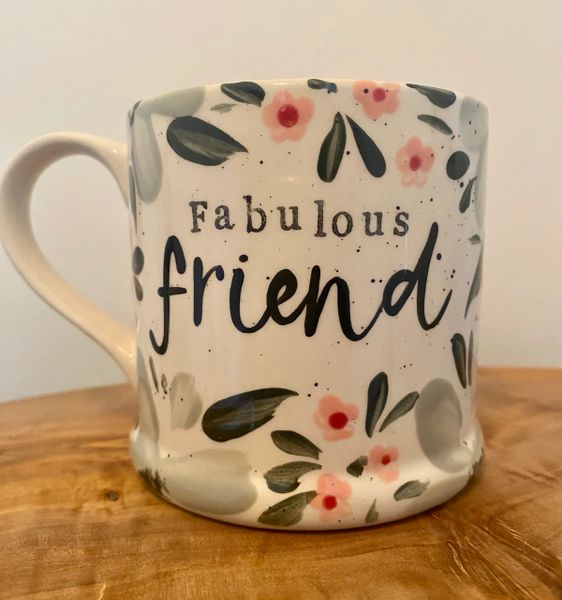 Fabulous Friend - Floral Country Style Mug