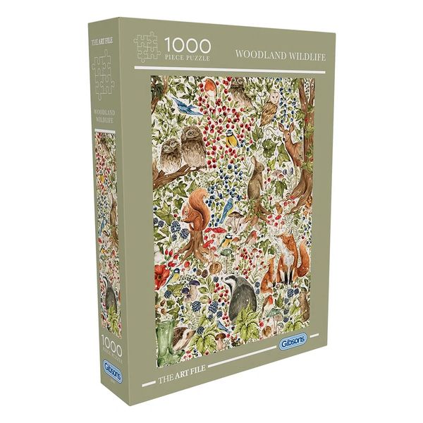 The Art File Woodland Wildlife 1000pcs