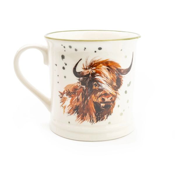 Tankard Mug Highland Cow