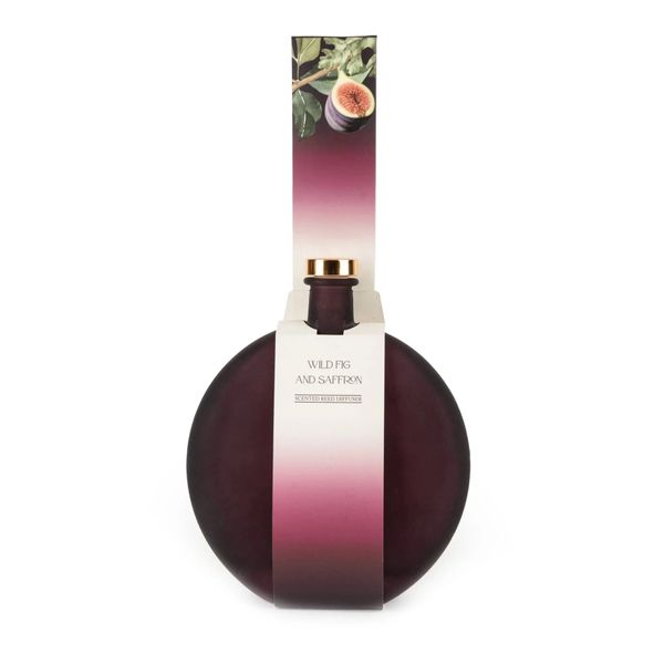 500ml Round Reed Diffuser - Frosted Plum