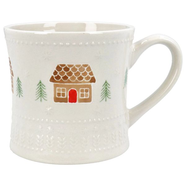 Stoneware Mug 9cm - Gingerbread House