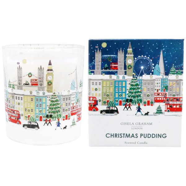 Christmas Pudding London Boxed Scented Candle