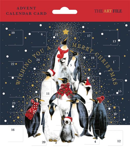 Penguins Advent Card AVC19A