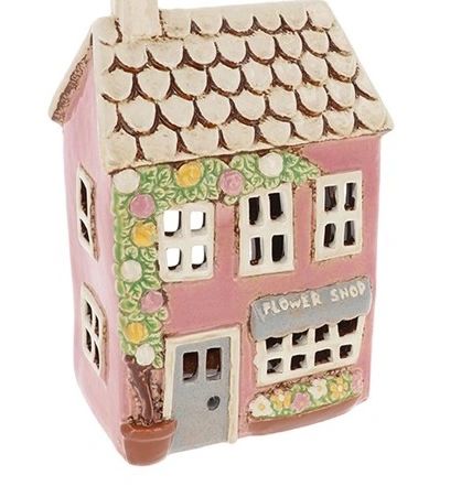 Village Pottery Flower Shop Tealight