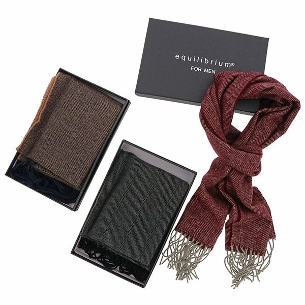 EQ For Men Herringbone Scarf