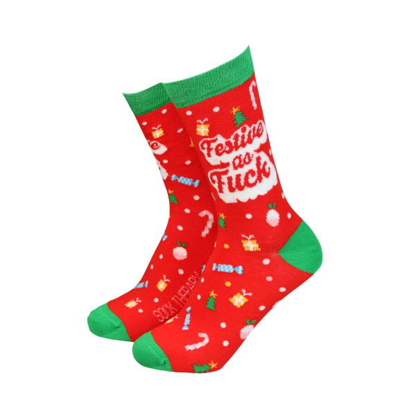 Festive as F*** – Women’s Bamboo Socks