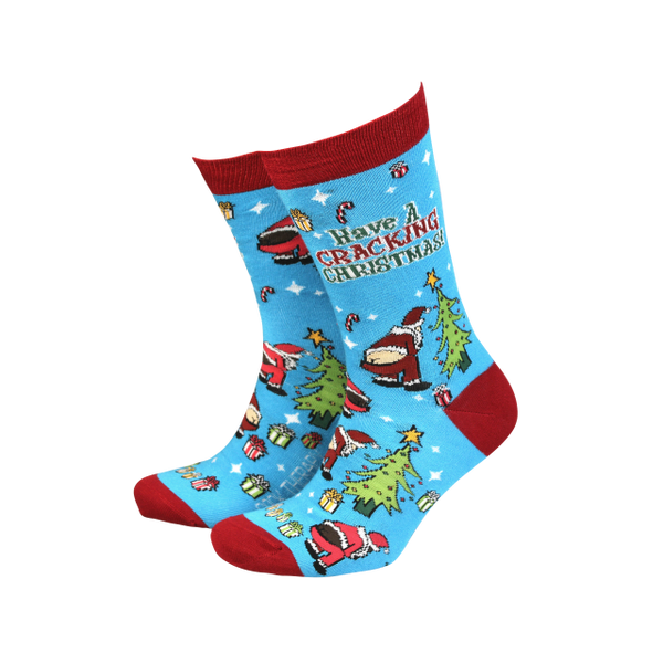 Cracking Christmas – Men’s Bamboo Socks