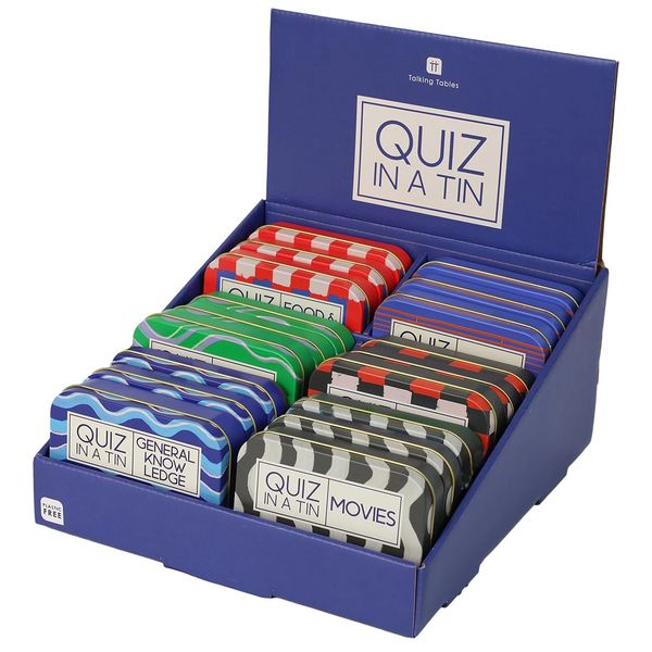 Quiz in a Tin - choose from 6 Games