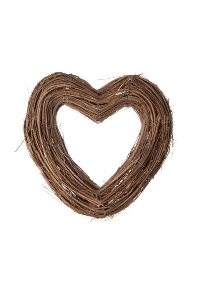 Twig Heart Wreath 28cm