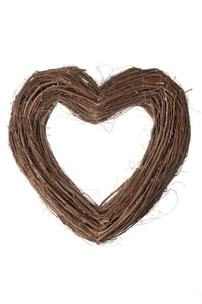 Twig Heart Wreath 40cm