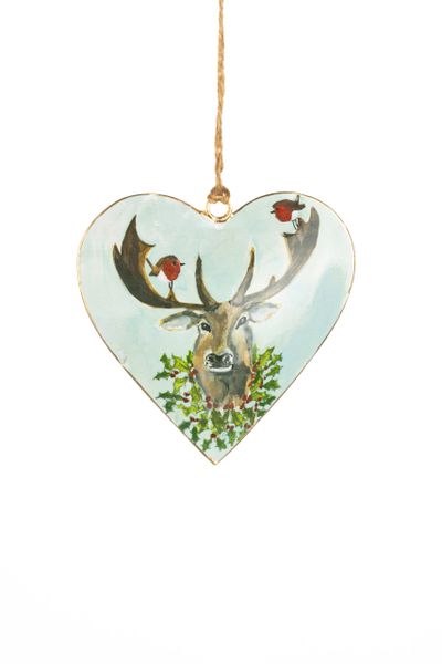 Stag with Robins Heart