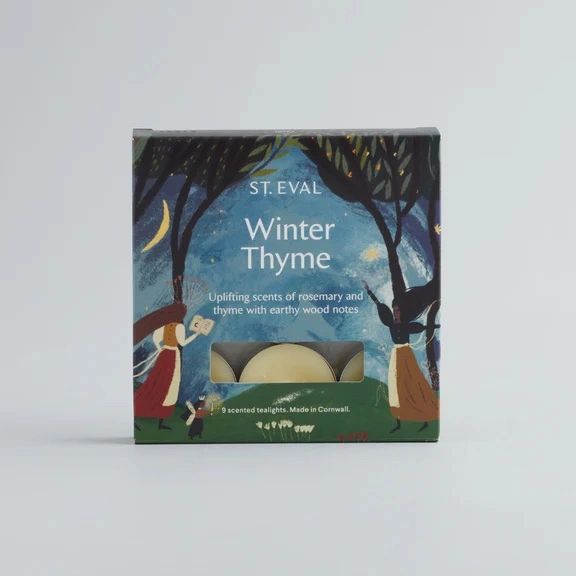 Winter Thyme Scented Christmas Tealights