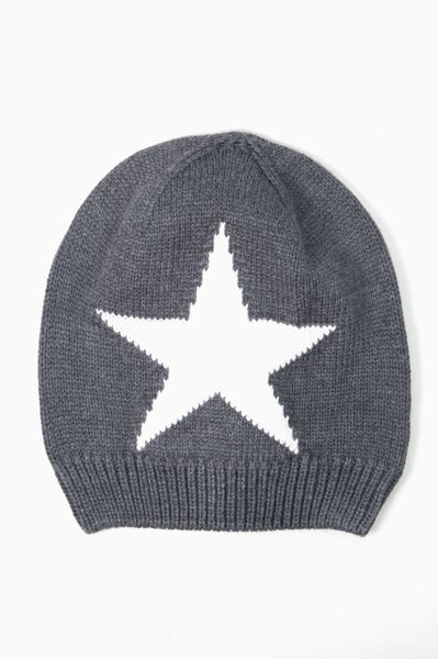 Skylar Beanie Hat - Dark Grey, Star Product Code: 5006DG