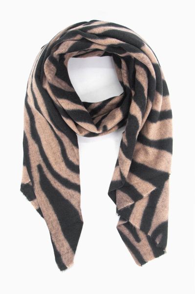 Ainslie Lightweight Scarf - Neutral, Zebra Product Code: 1502NEU