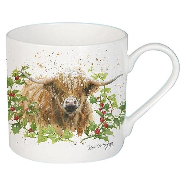 Bree Merryn Logan Highland Cow Large Oxford Mug