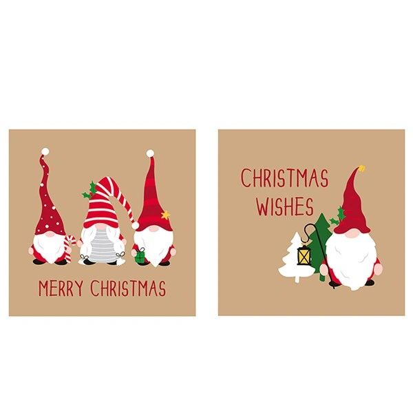 Festive Gonk Christmas Card Pack of 12