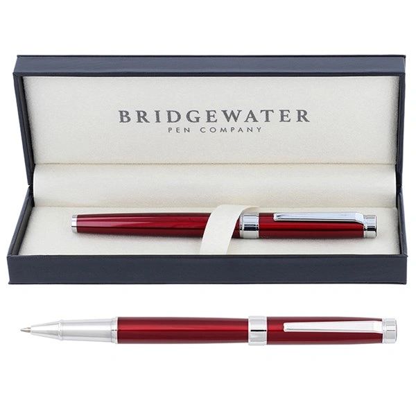 Bridgewater Galway Red & Chrome Trim Roller Ball